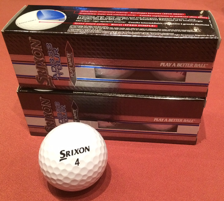 Srixon AD333 Tour & UltiSoft Golf Balls