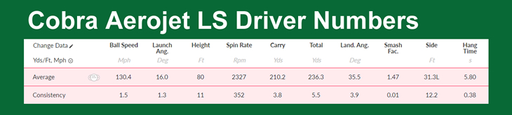 Cobra Aerojet Driver LS Review