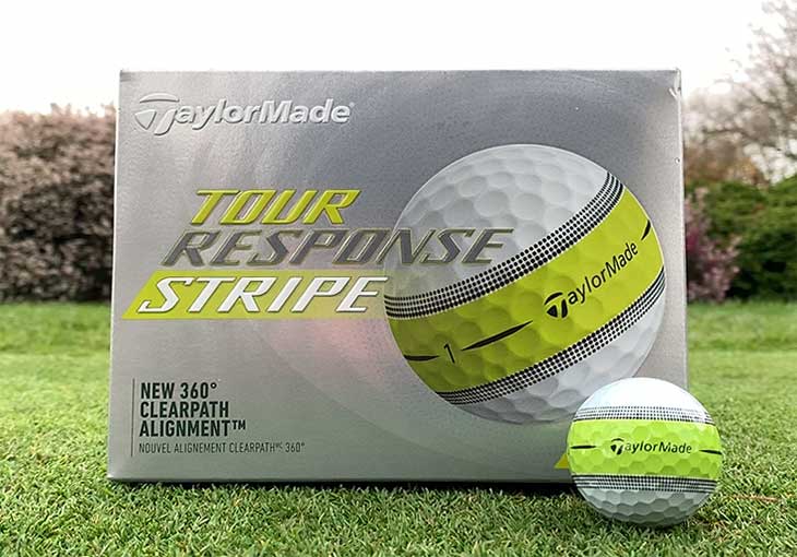 TaylorMade Tour Response Stripe Golf Ball