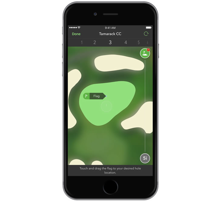 Arccos Caddie App