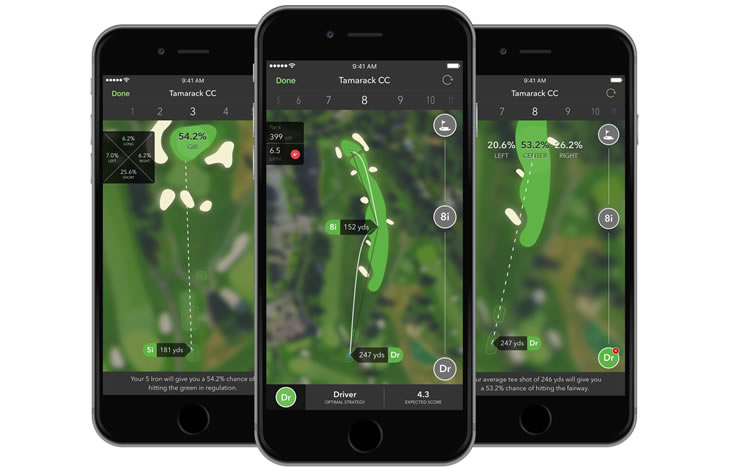 Arccos Caddie App