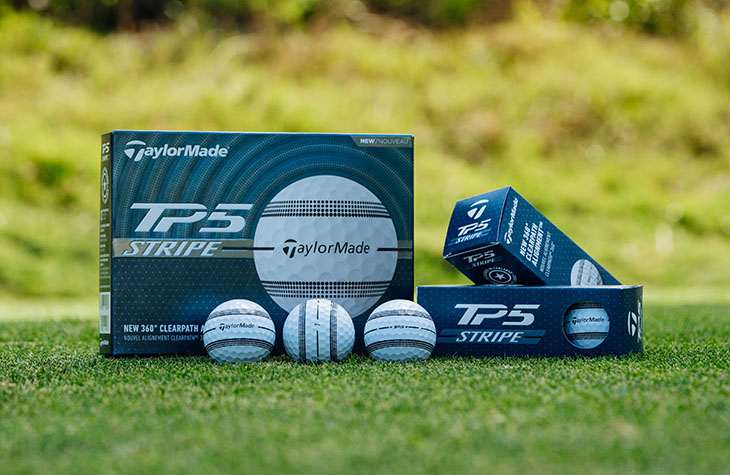 TaylorMade TP5 Stripe Golf Balls