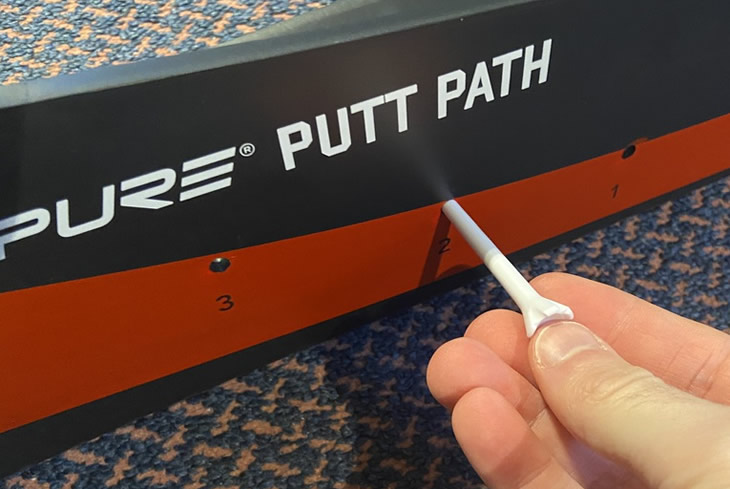 Pure2Improve Putt Path Practice Aid