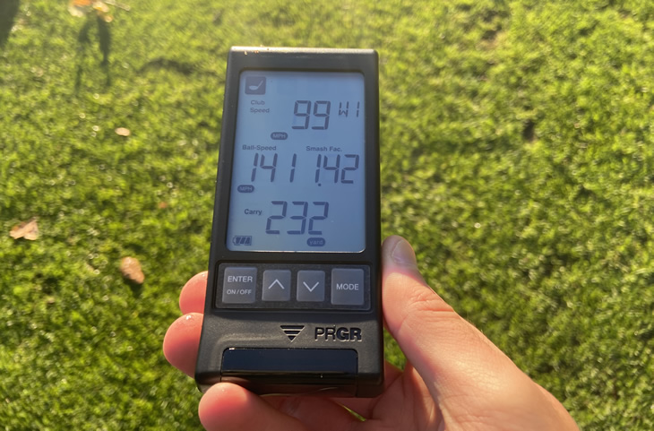 PRGR Portable Launch Monitor