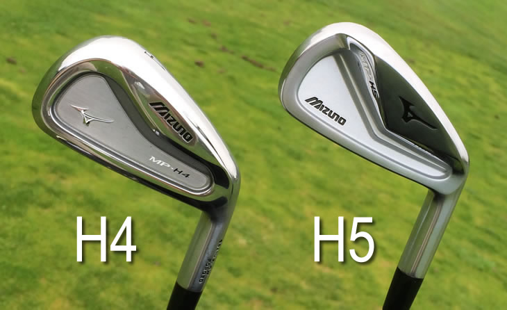 Mizuno MP-H5 MP-4 Compare