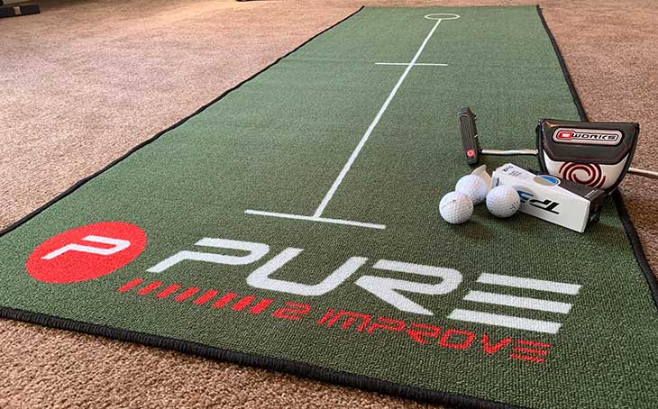 Pure2Improve Putt Path Practice Aid