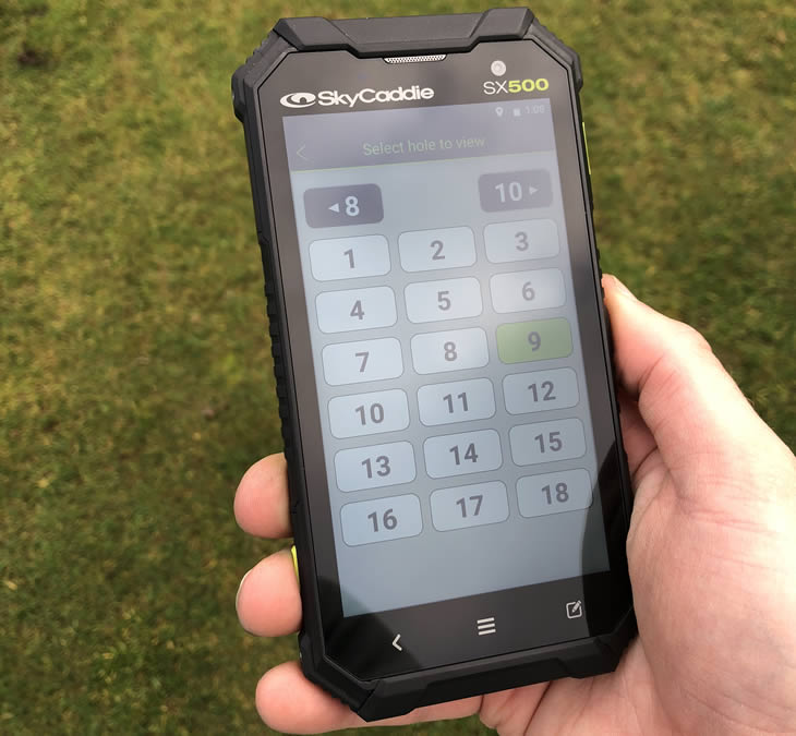 SkyCaddie SX500