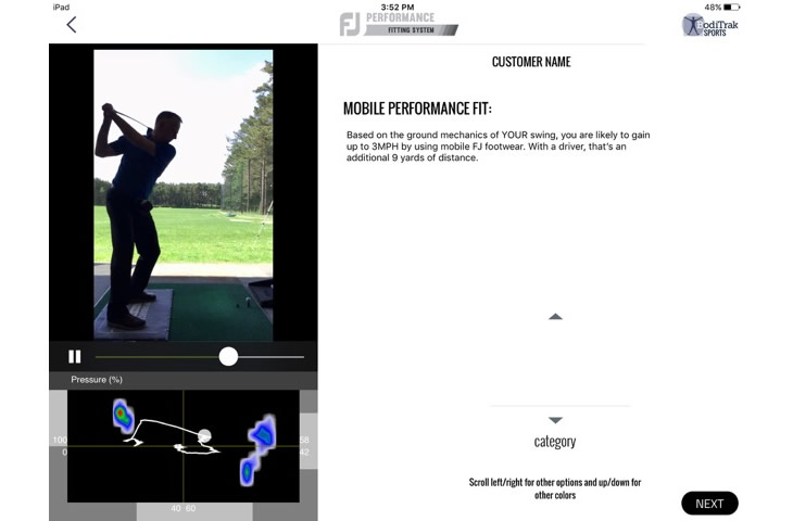 FootJoy Performance Fitting System