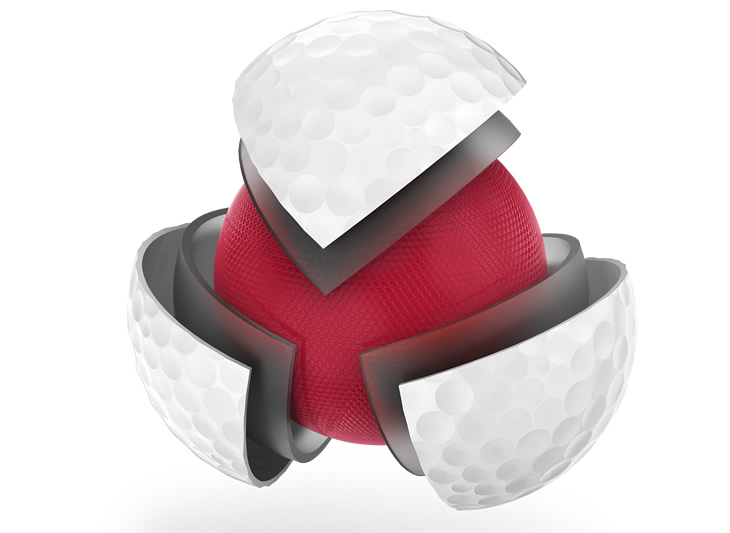 Wilson Triad Golf Ball