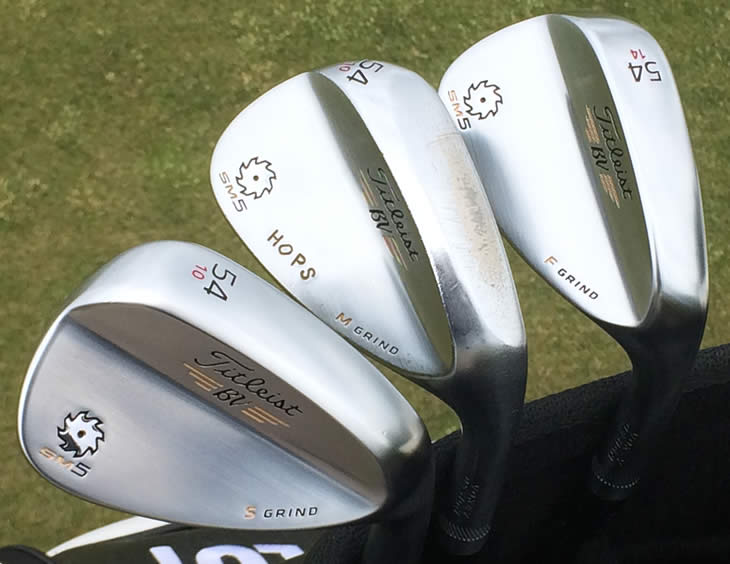 Titleist Vokey SM5 54 Range Grinds